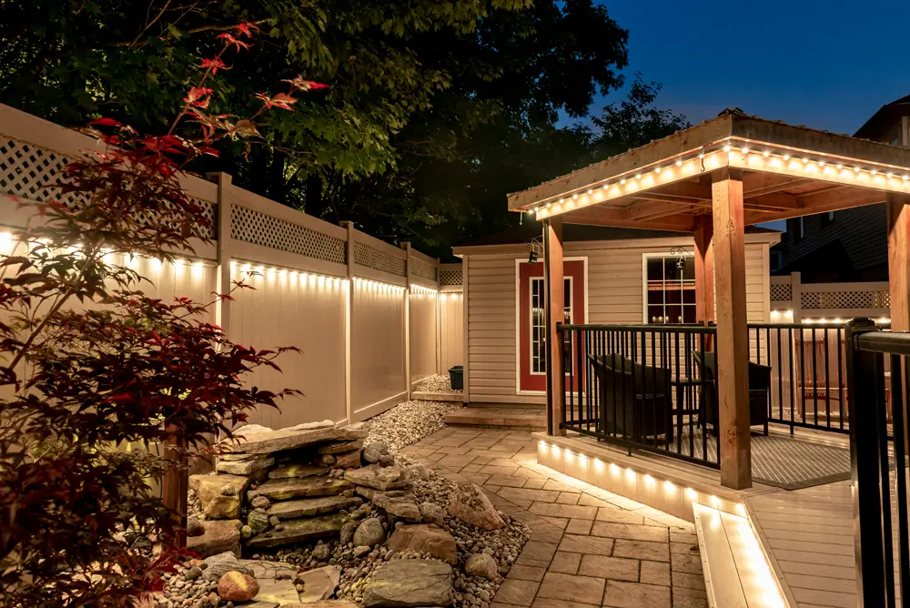 Enhance Your Home's Beauty and Security with Permanent Outdoor LED Lighting Permanent Residential Outdoor LED Lighting, Moncton, Dieppe, Shediac for Enhanced Beauty and Security